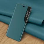 Eco Leather View Case Elegant Bookcase Type Case With Kickstand For Black Kryt iPhone 13 Pro Max