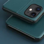 Eco Leather View Case Elegant Bookcase Type Case With Kickstand For Black Kryt iPhone 13 Pro Max