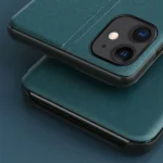 Eco Leather View Case Elegant Bookcase Type Case With Kickstand For Purple Kryt iPhone 13 Pro Max