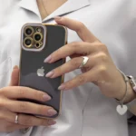 Fashion Case For Gold Frame Gel Cover Red Kryt iPhone 12 Pro Max