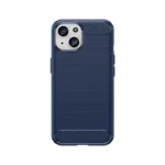 Flexible Carbon Case With A Carbon Pattern For - Blue Kryt iPhone 15