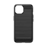 Flexible Carbon Case With A Carbon Pattern For - Blue Kryt iPhone 15