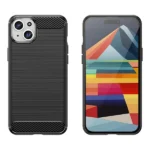 Flexible Carbon Pattern Case For Plus Carbon Case - Blue Kryt iPhone 15 Plus