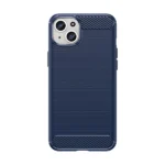 Flexible Carbon Pattern Case For Plus Carbon Case - Blue Kryt iPhone 15 Plus