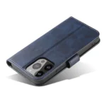 Flip Stand Wallet Case For Magnet Case - Blue Kryt iPhone 15 Pro Max