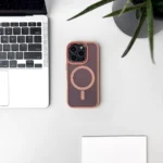 Glitter Case MagSafe Pink With Glitter Kryt iPhone 16 Pro
