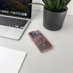 Glitter Case MagSafe Pink With Glitter Kryt iPhone 16 Pro