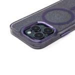 Glitter Case MagSafe Purple With Glitter Kryt iPhone 16