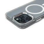 Glitter Case MagSafe White With Glitter Kryt iPhone 16 Pro