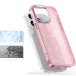 Glitter Pink With Glitter Kryt iPhone 16 Pro Max