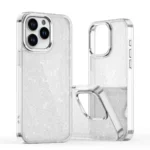Glitter Transparent With Glitter Kryt iPhone 16 Pro