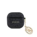 Guess 4G Script PC/PU Charm Black Kryt AirPods 4