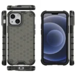 Honeycomb Case Armor Cover With Tpu Bumper For Black Kryt iPhone 13 Mini