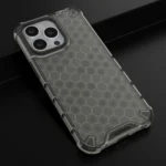 Honeycomb Case Armor Cover With Tpu Bumper For Black Kryt iPhone 13 Pro