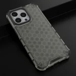 Honeycomb Case Armor Cover With Tpu Bumper For Black Kryt iPhone 13 Pro