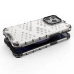 Honeycomb Case Armor Cover With Tpu Bumper For Black Kryt iPhone 13 Pro