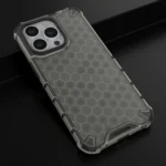 Honeycomb Case Armor Cover With Tpu Bumper For Black Kryt iPhone 13 Pro