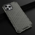 Honeycomb Case Armor Cover With Tpu Bumper For Black Kryt iPhone 13 Pro Max