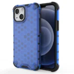 Honeycomb Case Armor Cover With Tpu Bumper For Blue Kryt iPhone 13 Mini