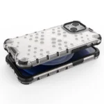 Honeycomb Case Armor Cover With Tpu Bumper For Blue Kryt iPhone 13 Mini