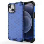 Honeycomb Case Armor Cover With Tpu Bumper For Blue Kryt iPhone 13 Mini