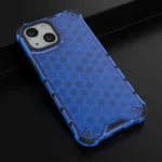 Honeycomb Case Armor Cover With Tpu Bumper For Blue Kryt iPhone 13 Mini