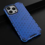 Honeycomb Case Armor Cover With Tpu Bumper For Blue Kryt iPhone 13 Pro