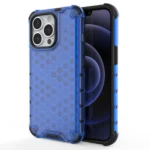 Honeycomb Case Armor Cover With Tpu Bumper For Blue Kryt iPhone 13 Pro