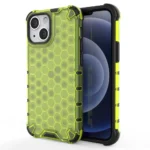 Honeycomb Case Armor Cover With Tpu Bumper For Green Kryt iPhone 13 Mini