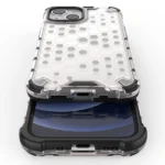 Honeycomb Case Armor Cover With Tpu Bumper For Green Kryt iPhone 13 Mini