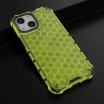 Honeycomb Case Armor Cover With Tpu Bumper For Green Kryt iPhone 13 Mini
