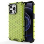 Honeycomb Case Armor Cover With Tpu Bumper For Green Kryt iPhone 13 Pro