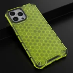 Honeycomb Case Armor Cover With Tpu Bumper For Green Kryt iPhone 13 Pro Max