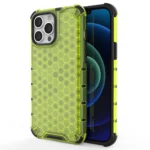 Honeycomb Case Armor Cover With Tpu Bumper For Green Kryt iPhone 13 Pro Max
