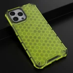 Honeycomb Case Armor Cover With Tpu Bumper For Green Kryt iPhone 13 Pro Max
