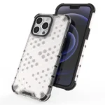 Honeycomb Case Armor Cover With Tpu Bumper For Red Kryt iPhone 13 Pro