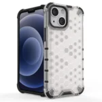 Honeycomb Case Armor Cover With Tpu Bumper For Transparent Kryt iPhone 13 Mini