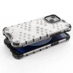 Honeycomb Case Armor Cover With Tpu Bumper For Transparent Kryt iPhone 13 Mini