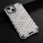 Honeycomb Case Armor Cover With Tpu Bumper For Transparent Kryt iPhone 13 Mini