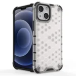 Honeycomb Case Armor Cover With Tpu Bumper For Transparent Kryt iPhone 13 Mini