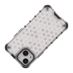 Honeycomb Case Armor Cover With Tpu Bumper For Transparent Kryt iPhone 13 Mini