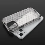 Honeycomb Case Armor Cover With Tpu Bumper For Transparent Kryt iPhone 13 Mini