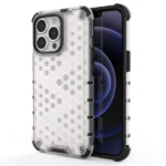 Honeycomb Case Armor Cover With Tpu Bumper For Transparent Kryt iPhone 13 Pro