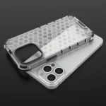 Honeycomb Case Armor Cover With Tpu Bumper For Transparent Kryt iPhone 13 Pro