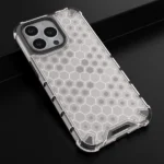 Honeycomb Case Armor Cover With Tpu Bumper For Transparent Kryt iPhone 13 Pro