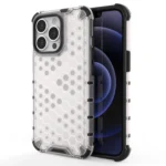 Honeycomb Case Armor Cover With Tpu Bumper For Transparent Kryt iPhone 13 Pro