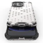 Honeycomb Case Armor Cover With Tpu Bumper For Transparent Kryt iPhone 13 Pro