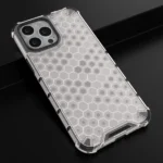 Honeycomb Case Armor Cover With Tpu Bumper For Transparent Kryt iPhone 13 Pro Max