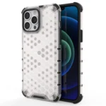 Honeycomb Case Armor Cover With Tpu Bumper For Transparent Kryt iPhone 13 Pro Max
