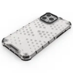 Honeycomb Case Armor Cover With Tpu Bumper For Transparent Kryt iPhone 13 Pro Max